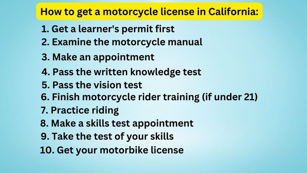 How-to-get-a-motorcycle-license-in-California