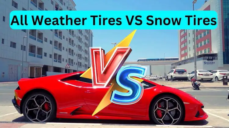 All weather tires vs snow tires